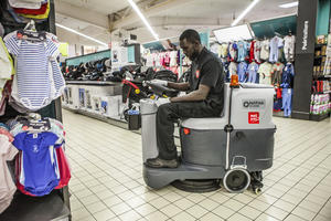 Allée centrale et allées périphériques